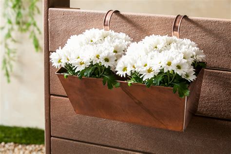 erentraud metal window box planter|self watering window box planters.